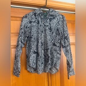 Women’s Lauren of Ralph Lauren Long Sleeve Button Down Shirt